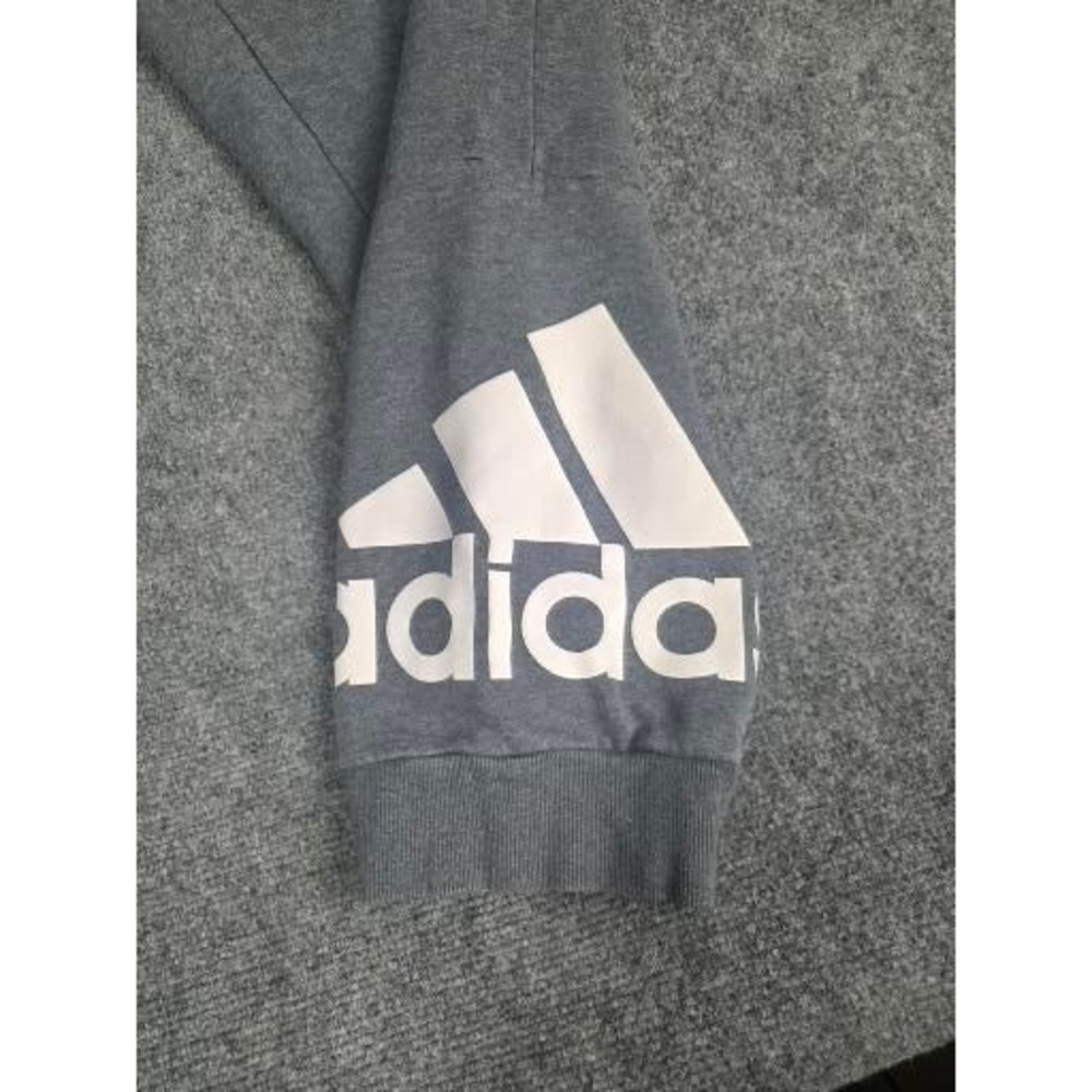 Adidas Mens 2XLT Essentials Big Logo Sweatpants Heather Grey Joggers Athleisure - Picture 8 of 12
